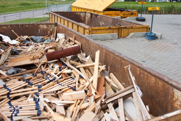 Wood Dispose on Dumpster - Granite Dumpsters South Shore MA